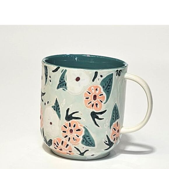 Anthropologie Mathilde Floral Coffee Tea Mug - Picture 2 of 8